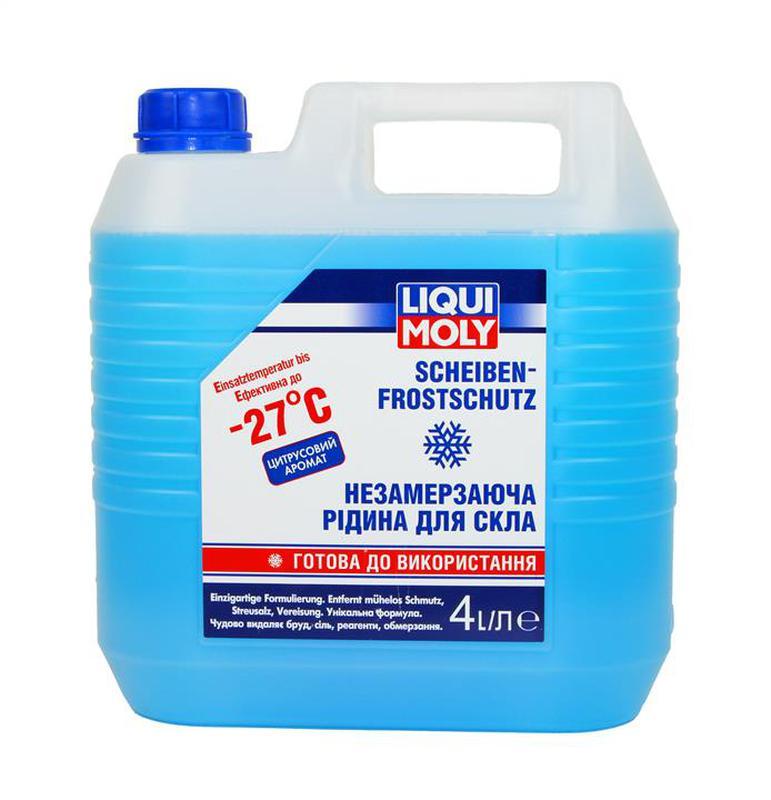 Готова до використання незамерзаюча рідина для омивача скла -27°С "LIQUI MOLY"